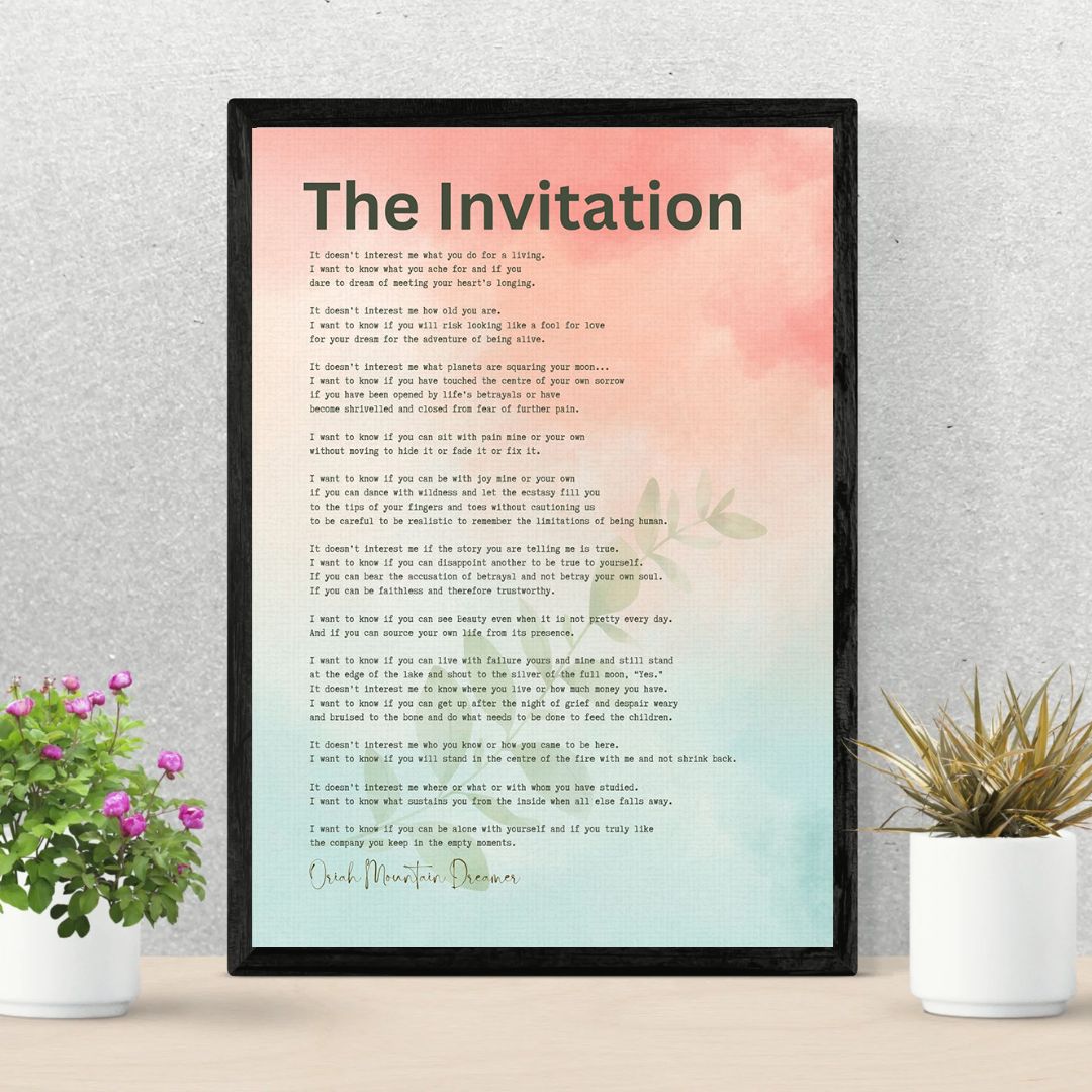 Understanding the Invitation by Oriah: Meaning and Significance